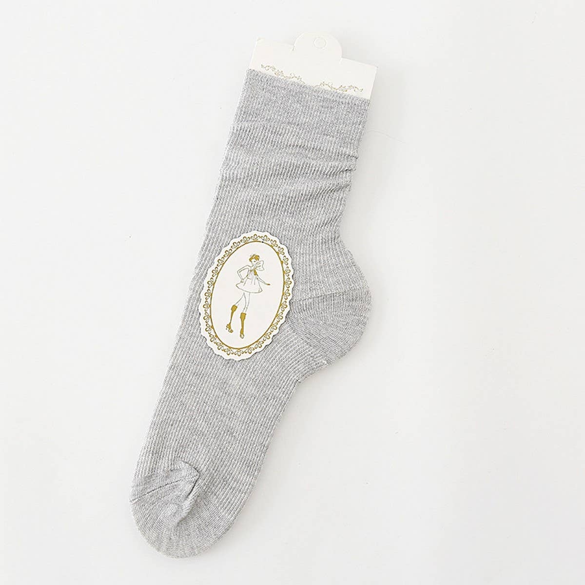 AUTUMN AND WINTER SOLID COLOR RETRO STOCKINGS_CWMS0982