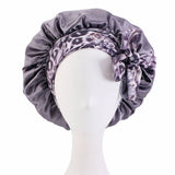 PRINTED LONG RIBBON BOW DING NIGHT CAP_CWAH1474