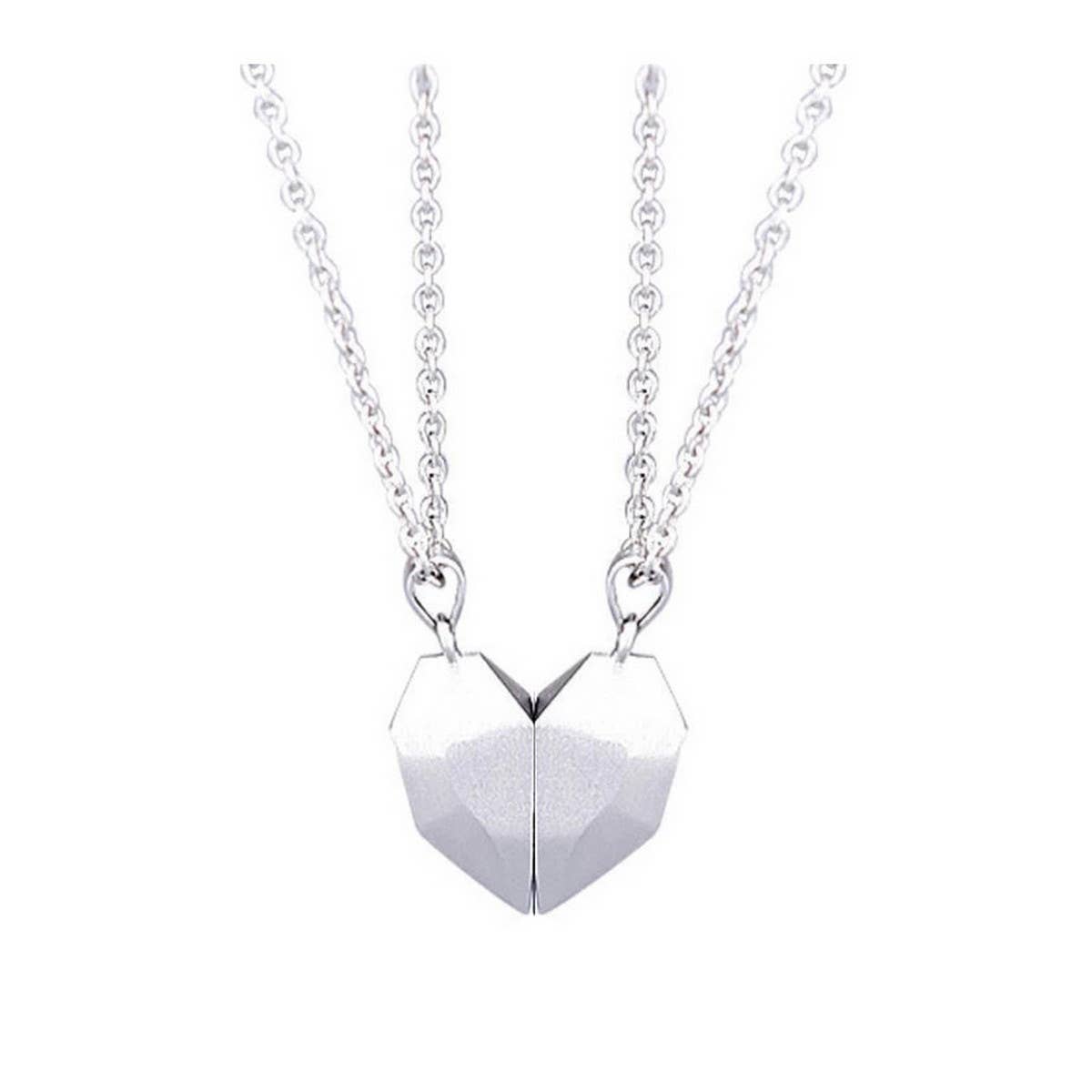 FASHIONABLE SPLICING MAGNETIC HEART NECKLACE_CWAJE2438