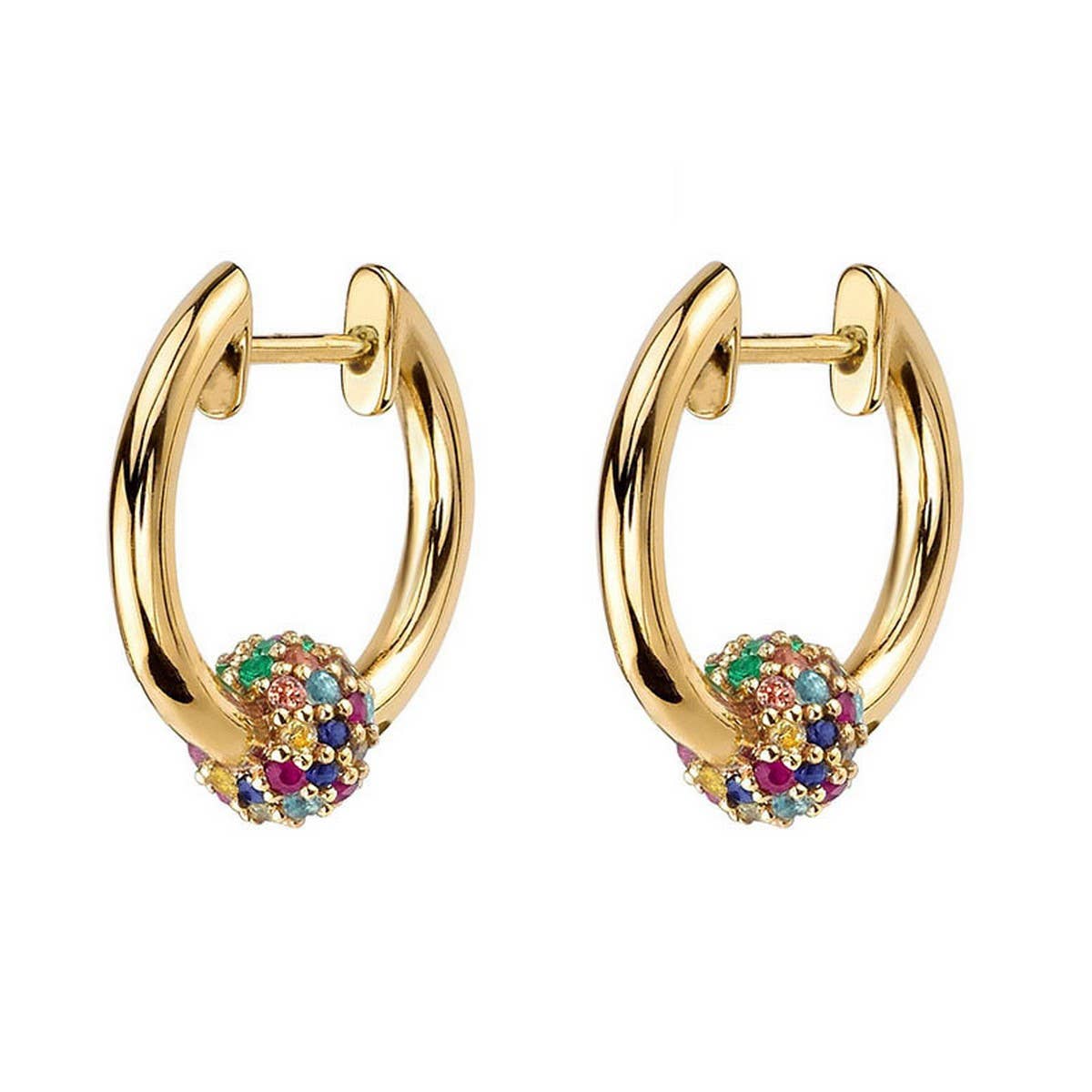 FASHIONABLE COMMUTER TEMPERAMENT HOOP EARRINGS_CWAJE1771
