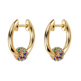 FASHIONABLE COMMUTER TEMPERAMENT HOOP EARRINGS_CWAJE1771