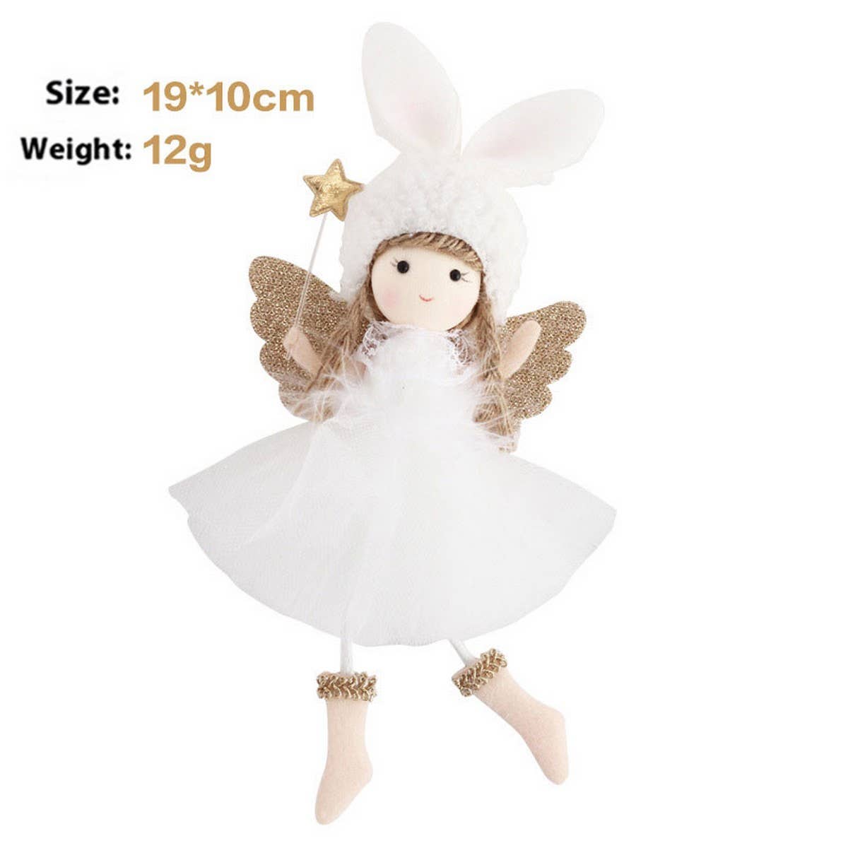 Ins Cute Angel Girl Doll Christmas Ornament_Cwmm9912