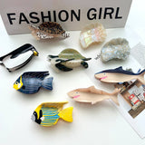 OCEAN CLAW CLIP SHELL SHARK TURTLE PENGUIN_CWAHA5706