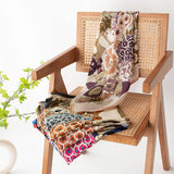 RETRO ART DECO SMALL SQUARE SCARF VERSATILE_CWASC0925