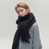 COZY SOLID LONG SCARF FOR WOMEN FALL WINTER_CWASC2289