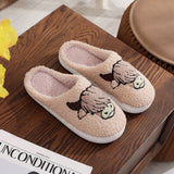 CHRISTMAS HOT SELLING ANIMAL PRINT COTTON SLIPPERS_CWSHS0870