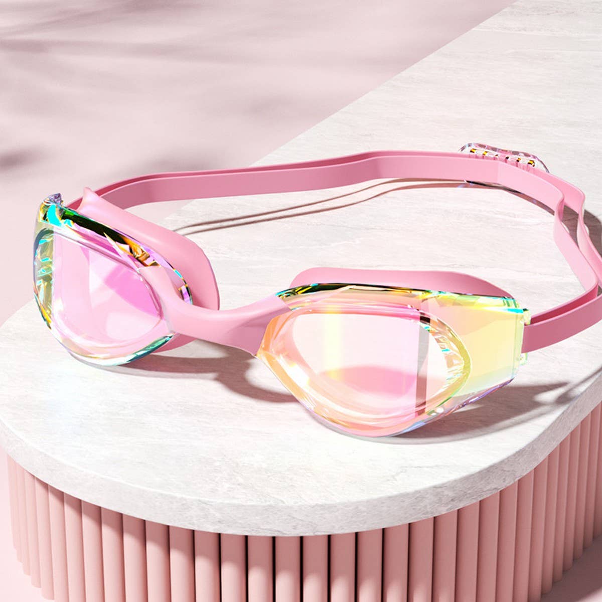 PRO ANTI FOG SWIM GOGGLES FOR ADULTS RACING STYLE_CWMM6637