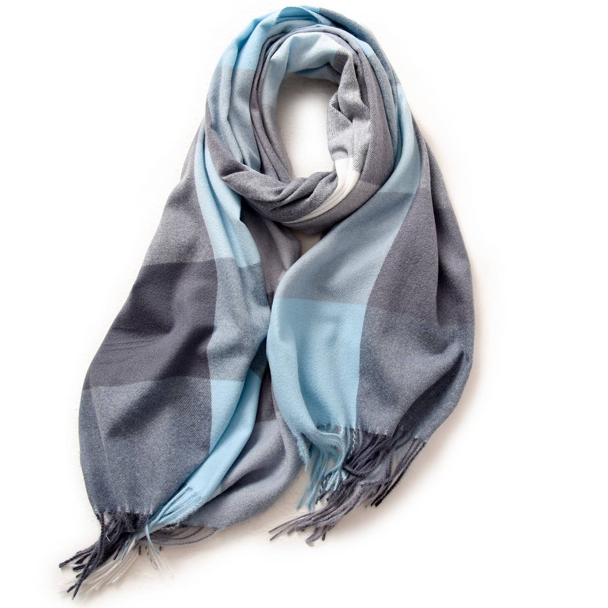 ELEGANT PLAID SHAWL WINTER SCARF FOR WOMEN_CWASC0170