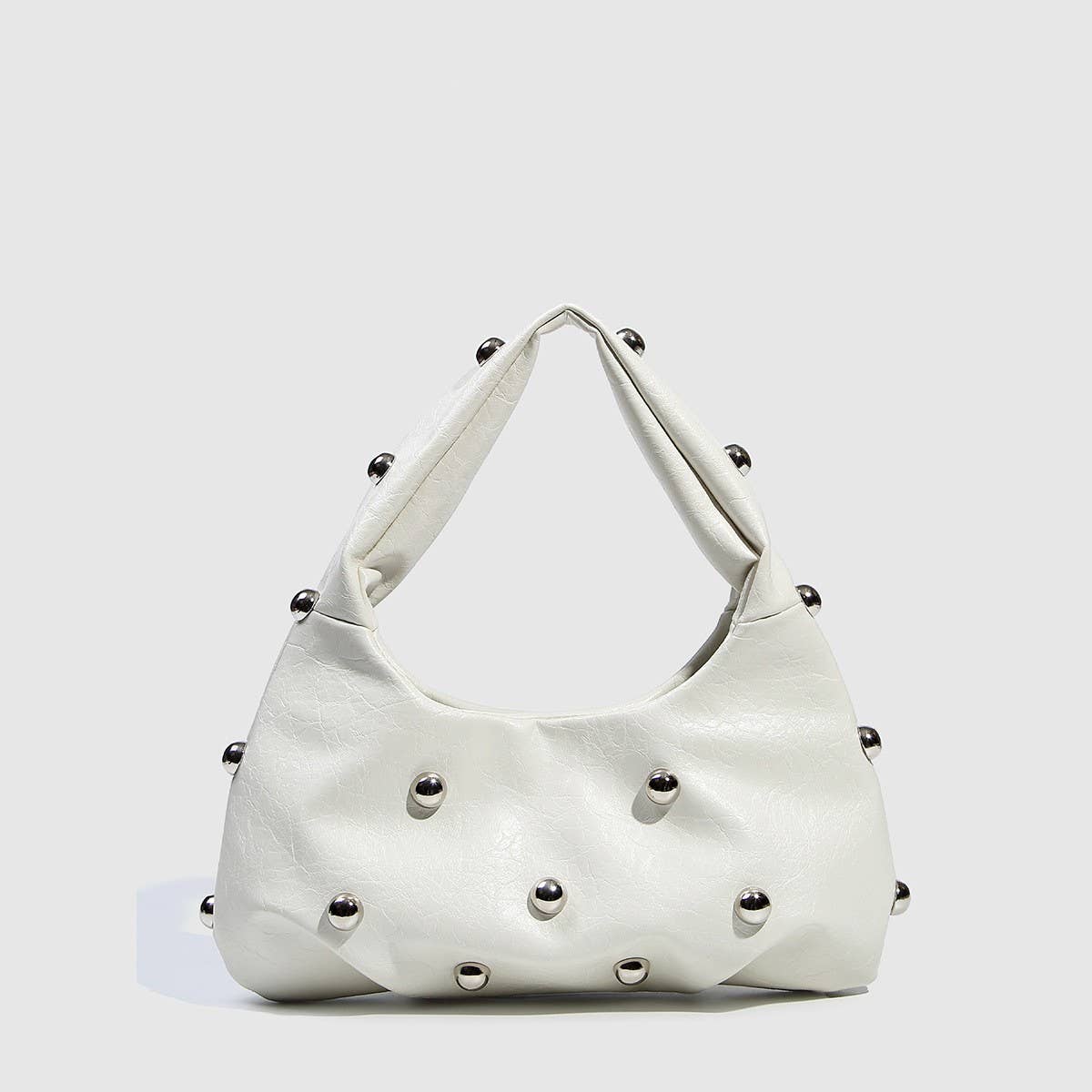 MUSHROOM STUD PUNK SHOULDER BAG FOR WOMEN_CWAB5678