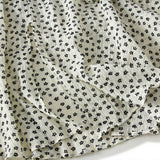 RUFFLE FLORAL SPLIT SLIMMING CAKE MIDI SKIRT_CWBMS0352