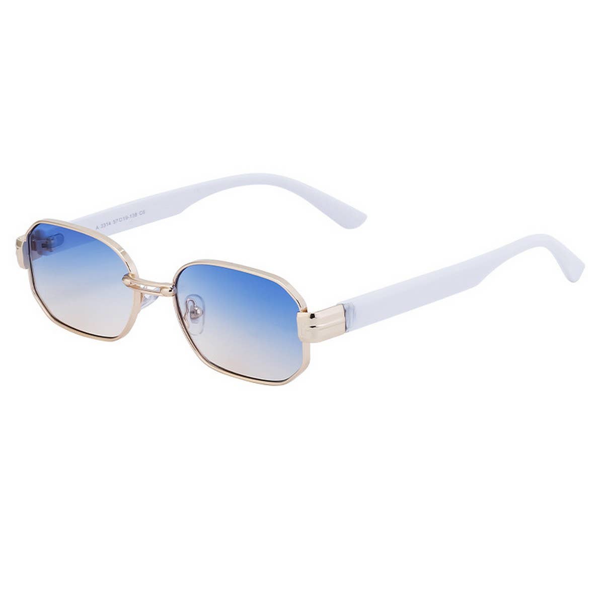 FASHIONABLE SQUARE FRAME SUN PROTECTION SUNGLASSES_CWASG0680