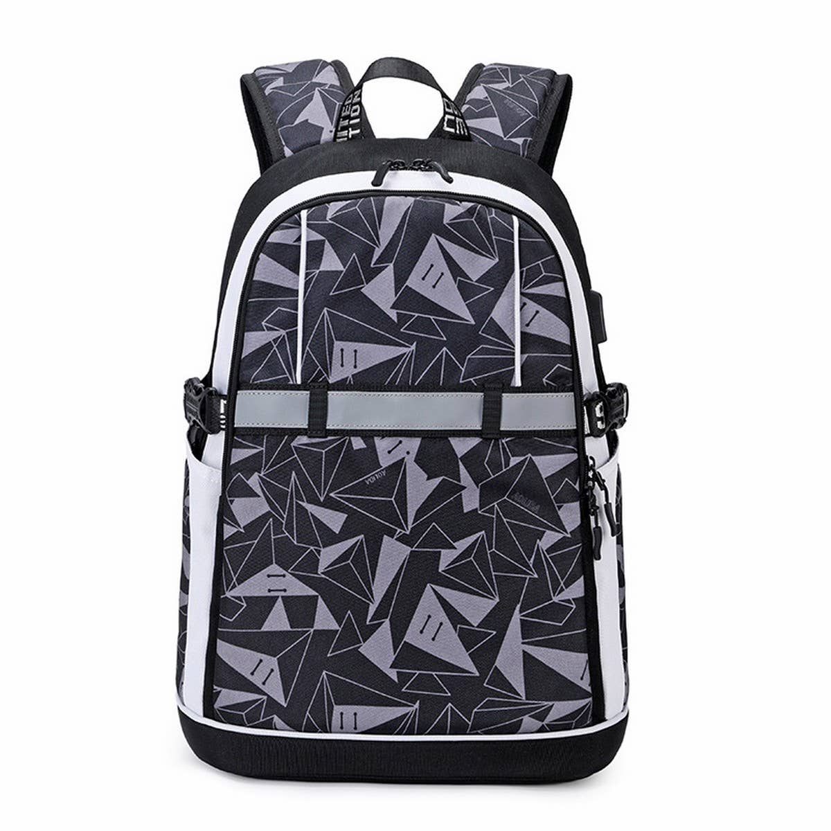 BACKPACKS FOR SCHOOL OXFORD PRINT WATERPROOF BAG_CWAB5465