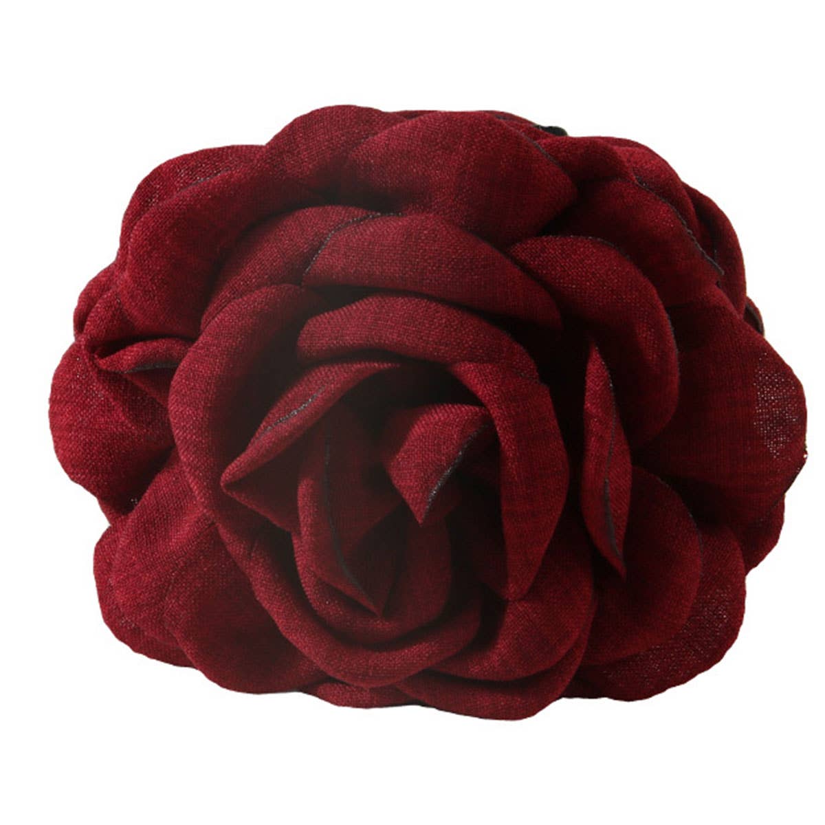 LARGE ROSE HAIR CLAW ELEGANT INS STYLE CLIP_CWAHA1046
