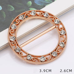 RING WITH DIAMONDS SCARF RING WITH NO UPKEEP_CWMM2144