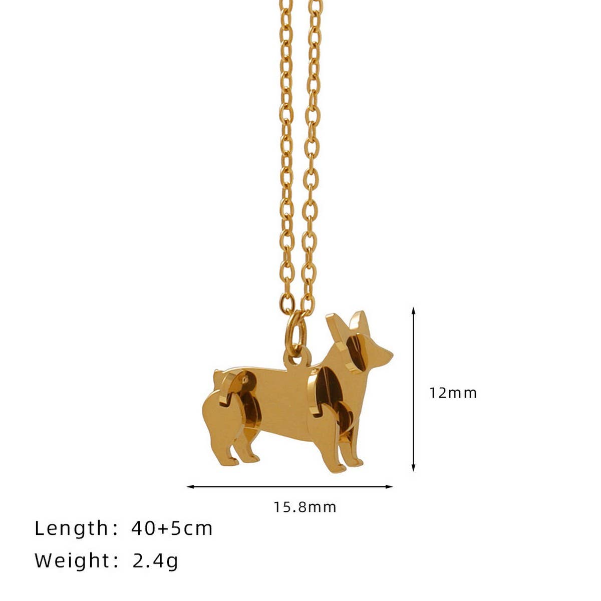 NEW CREATIVE CUTE PET PENDANT NECKLACE_CWMM5586