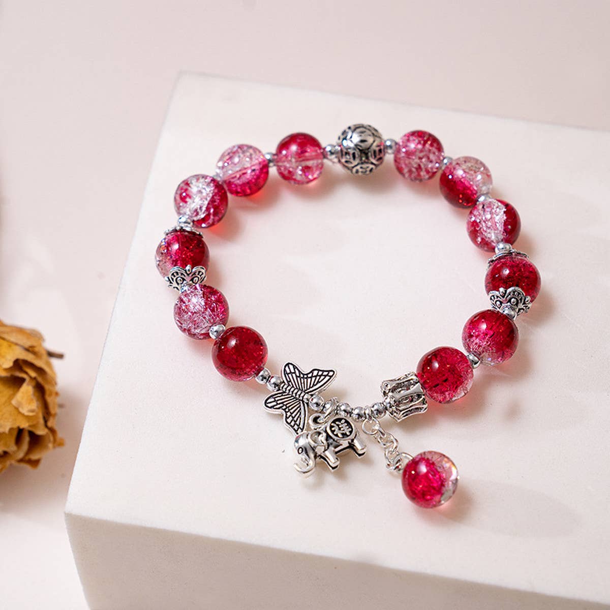 GRADIENT BUTTERFLY EXPLOSIVE CRYSTAL BRACELET_CWAJE2410