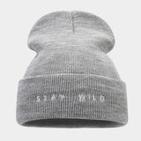 FASHION LETTER EMBROIDERY SIMPLE KNITTED HAT_CWAH2087