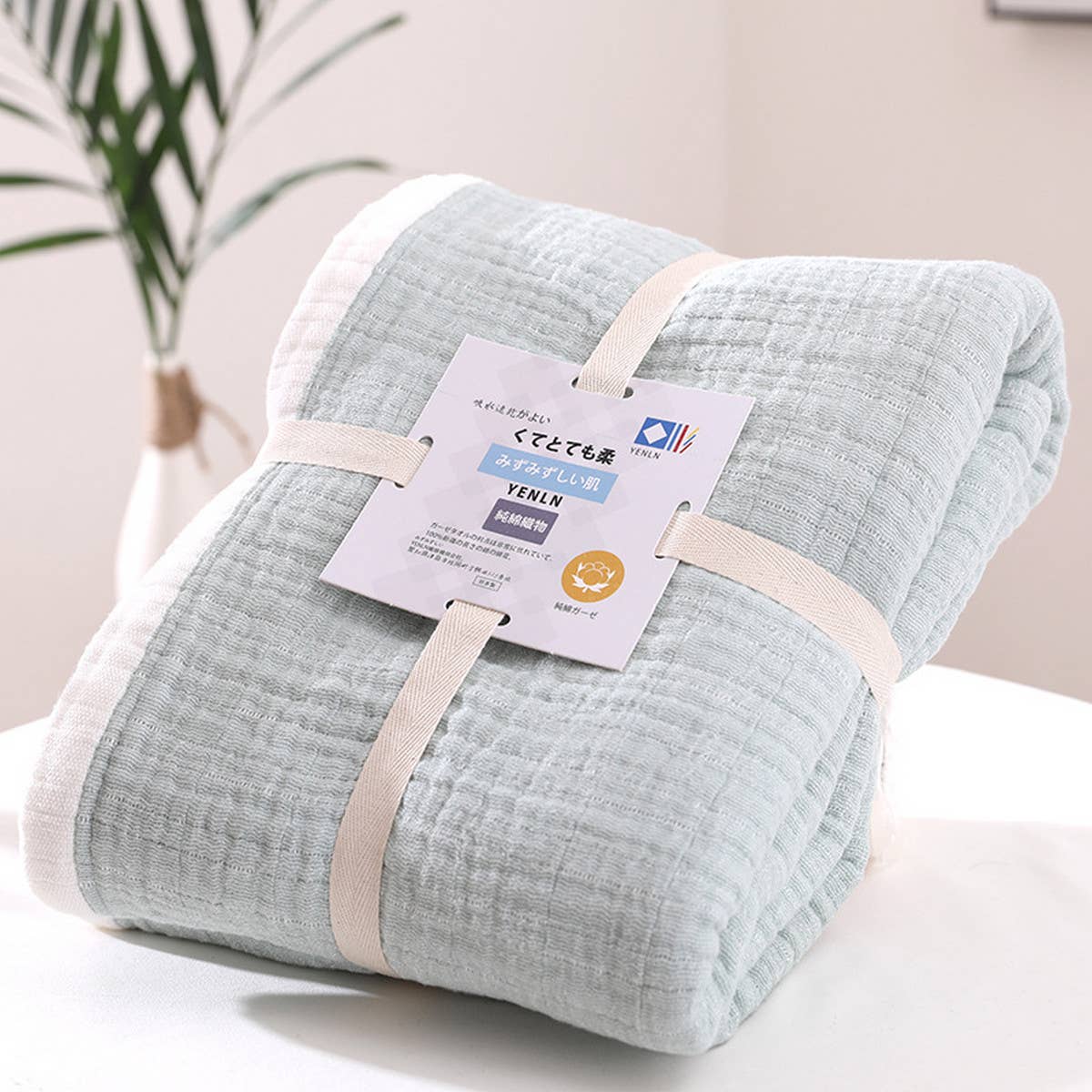 SOLID COLOR SIX LAYER AIR CONDITIONED NAP BLANKET_CWMM1611