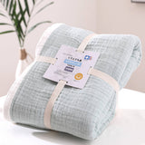 SOLID COLOR SIX LAYER AIR CONDITIONED NAP BLANKET_CWMM1611