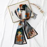 FASHION SATIN SILK SCARF FOR HEAD WRAP NECK SCARVE_CWASC0253