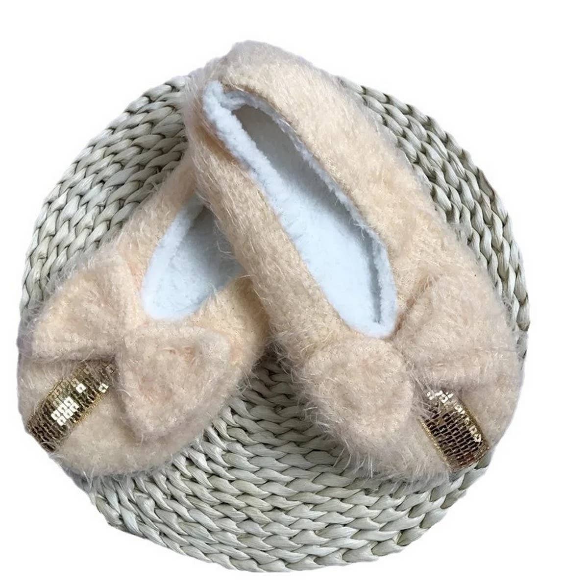 Women'S Thick Warm Indoor Non-Slip Sock Slippers_Cwms1200