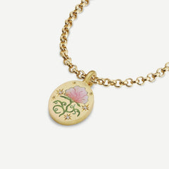HAND PAINTED LIGHT LUXURY NECKLACE_CWAJE1594