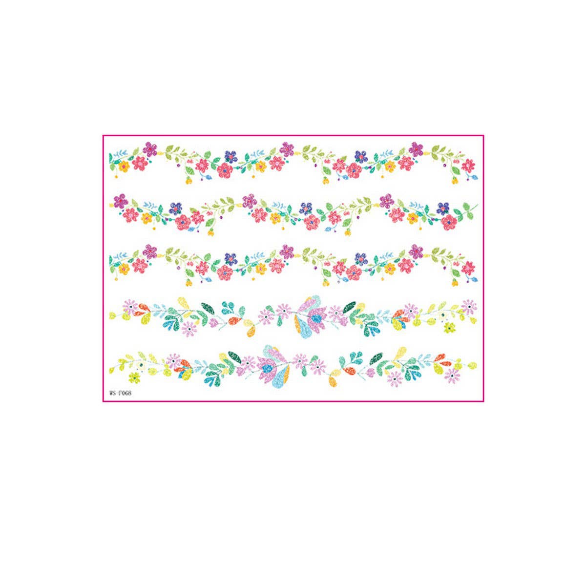 EASTER GLITTER WATER TRANSFER STICKERS FOR CANDLES_CWMM8367