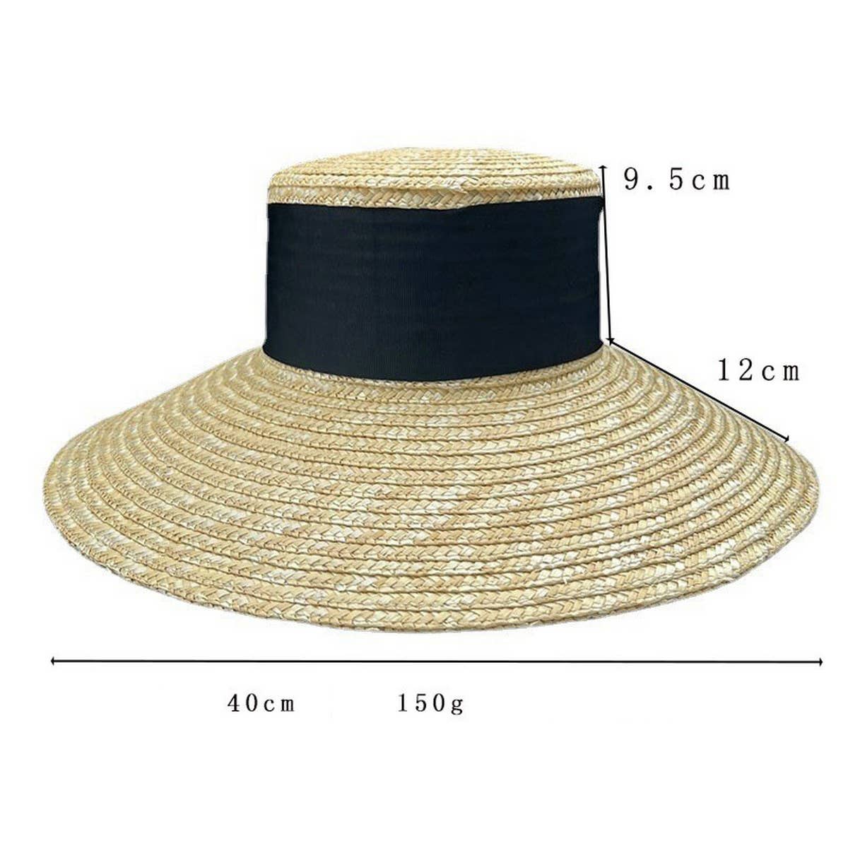 LARGE BRIM STRAW HATS FOR WOMENS BEACHWEAR_CWAH1157