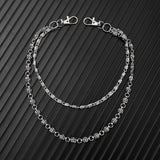 PERSONALIZED PUNK STYLE DOUBLE LAYER TROUSER CHAIN_CWMM4884