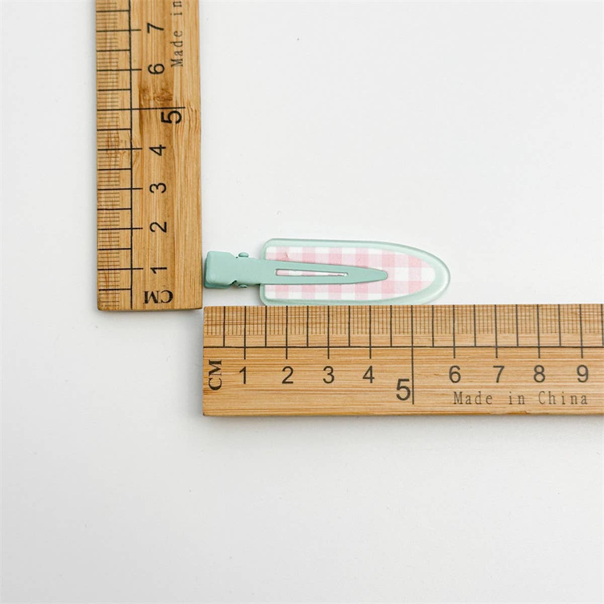 JELLY COLOR NO CREASE HAIR CLIP CUTE MAKEUP PIN_CWAHA1373