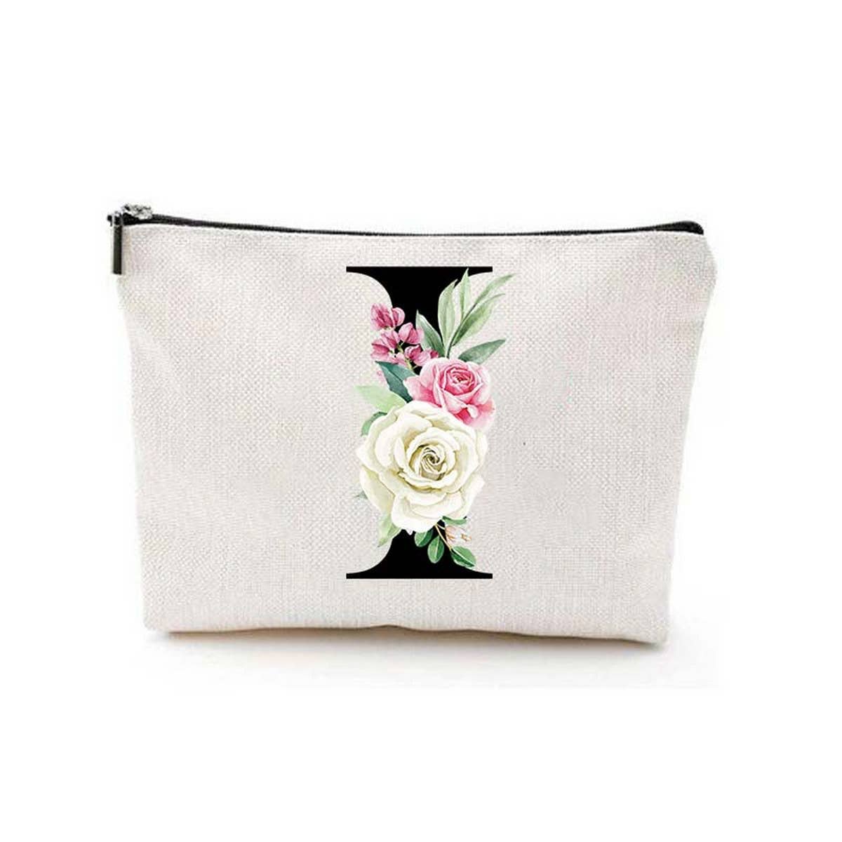 SIMPLE DOUBLE SIDED PRINTED ZIPPER COSMETIC BAG_CWAB2251