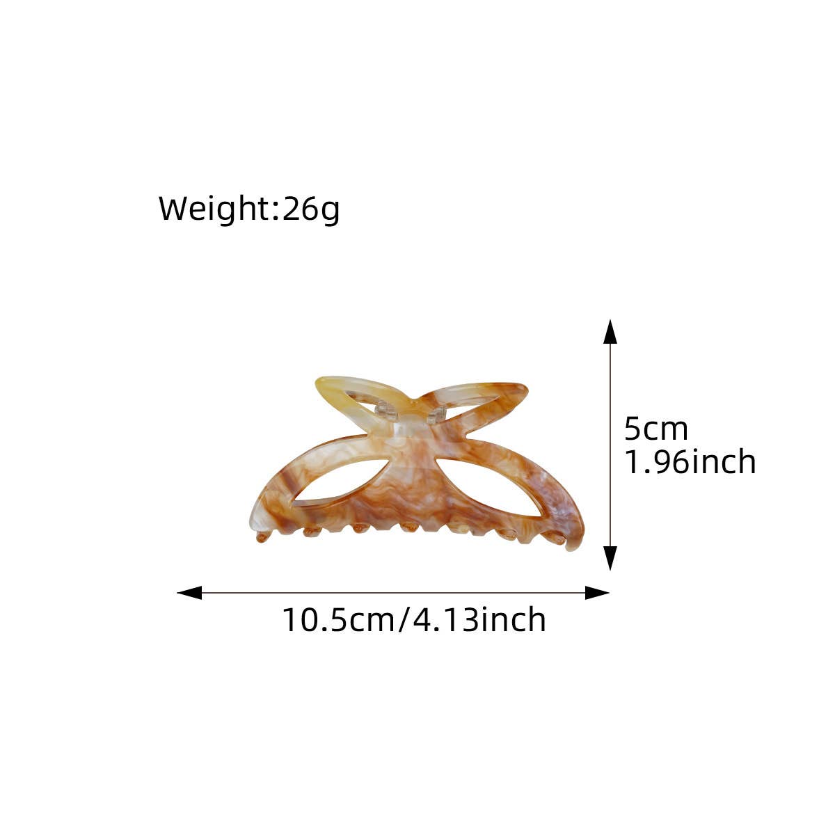 TEMPERAMENT BUTTERFLY SWEET HOLLOW HAIRPIN_CWAHA2089