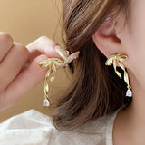 LIGHT LUXURY BOW PERSONALITY FASHION EARRINGS_CWAJE2474