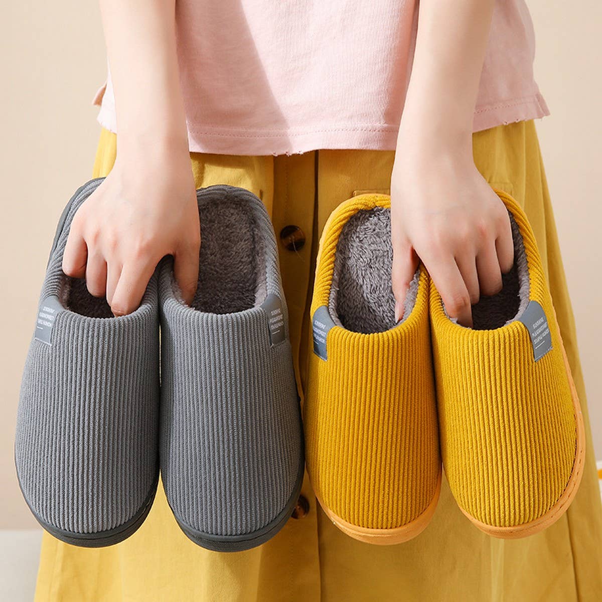 MINIMALIST WARMIES SLIPPERS BEDROOM SLIPPERS_CWSHS0265