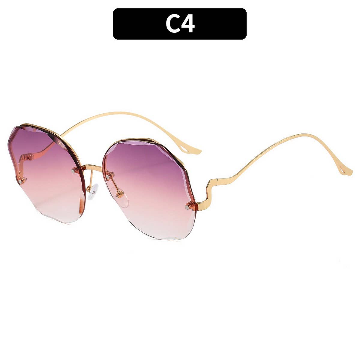 FASHIONABLE AND HIGH END RIMLESS SUNGLASSES_CWASG0383
