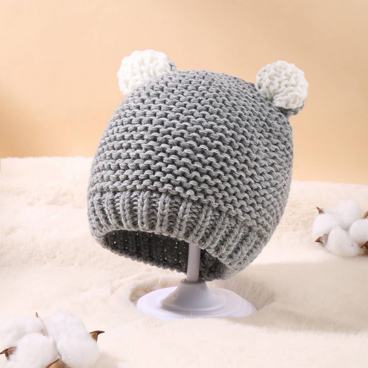 0-3 YEARS OLD BABY CHILDRENS BAON KNITTED HAT_CWAH1744