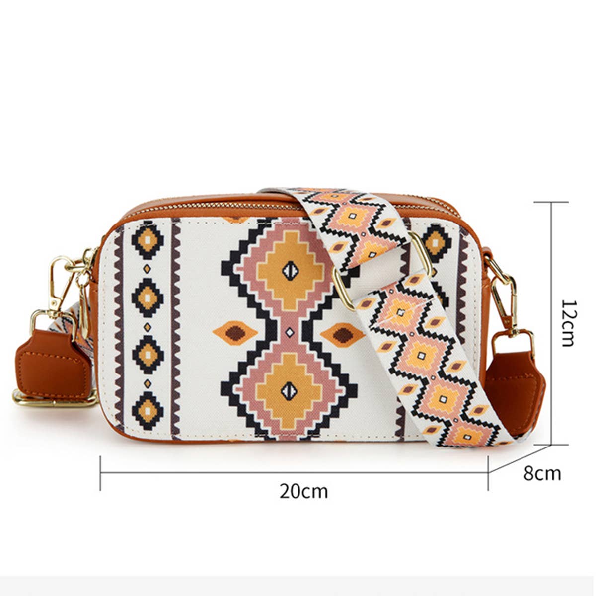 Women'S Printed Bohemian Handbag_Cwab2699