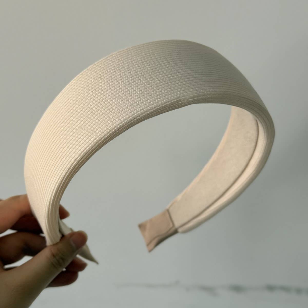 Color Knit Wide Headband Simple Chic Look_Cwaha08165