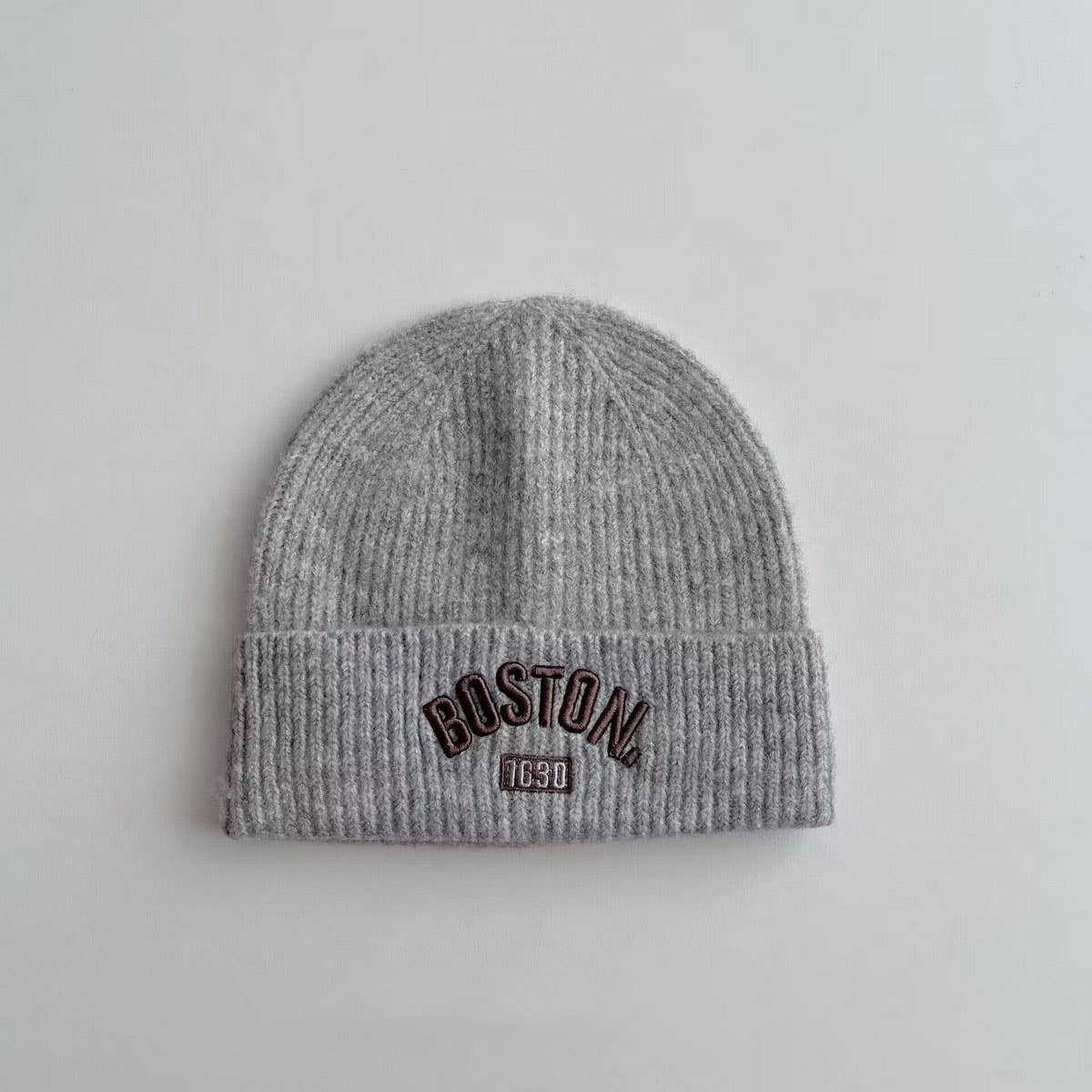 Winter Childrens Embroidered Letter Knitted Hat_Cwah2931