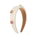 FASHION WIDE BRIMMED RHINESTONE PEARL HEADBAND_CWAHA2131