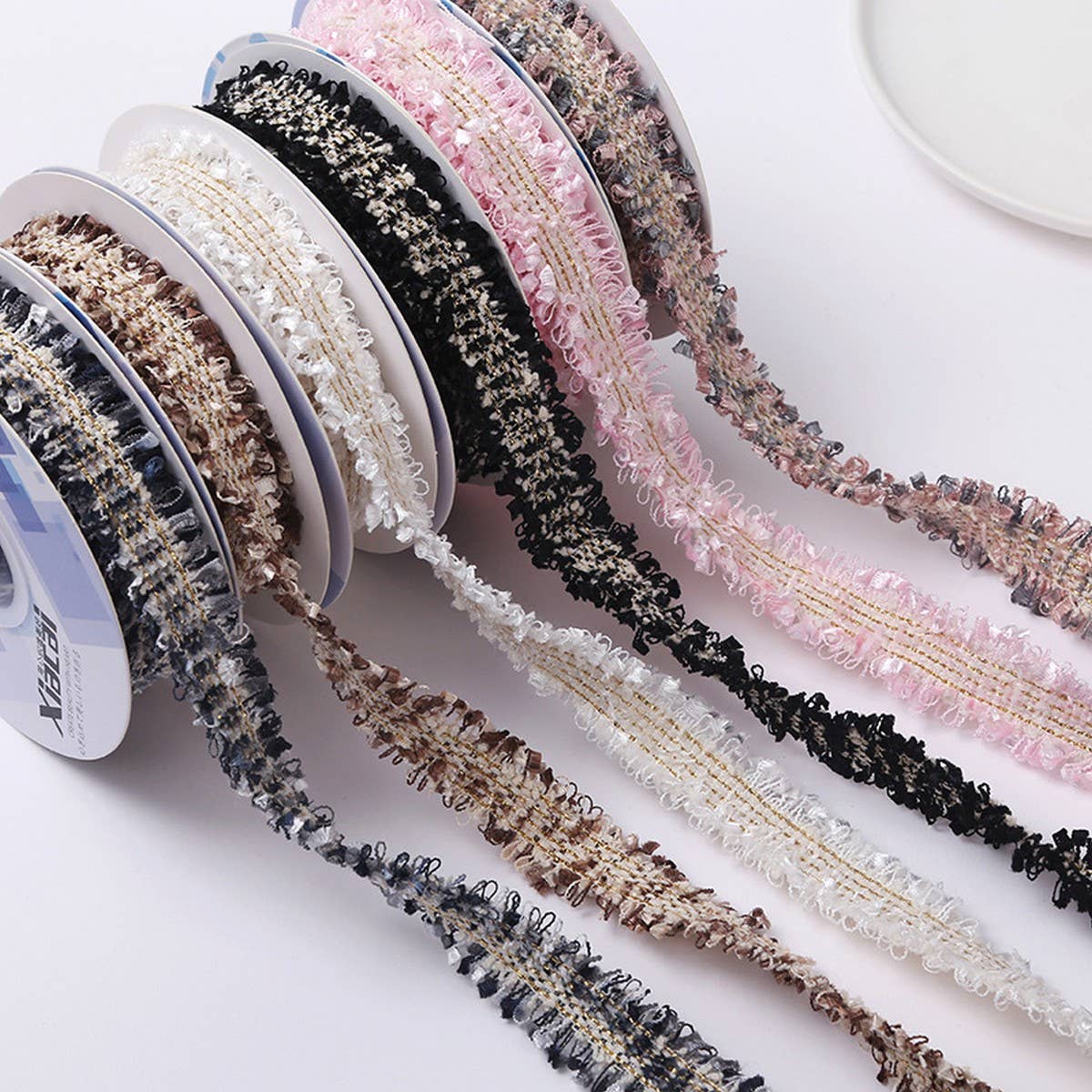 RIBBON TWEED BOUQUET FLOWER WRAP DIY RIBBON_CWMM5745