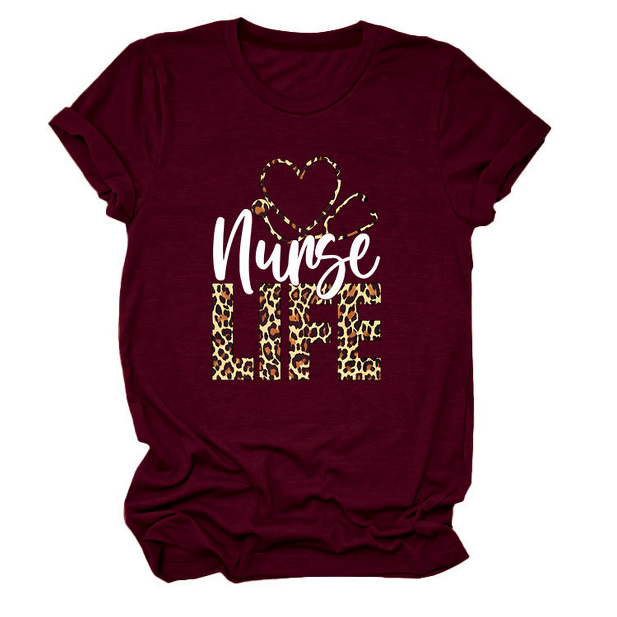 FUNNY NURSE LIFE TEE SOFT CREWNECK T SHIRT_CWTTSL0505