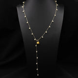 Womens High-End Pendant Vintage Pearl Necklace