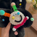 Cute And Funny All-Match Thick Warm Cross Scarf_Cwasc1504