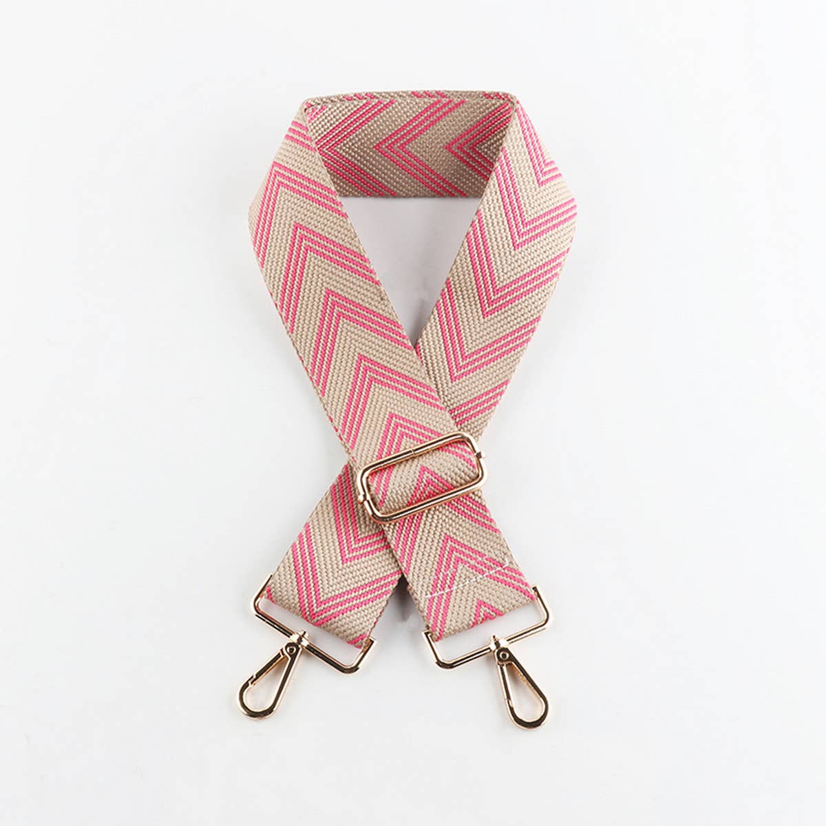 GEOMETRIC PATTERN COLORFUL BAG STRAPS_CWMM1054