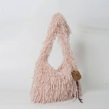 PLUSH FUR TOTE BAG WOMEN LARGE FLUFFY HANDBAG_CUAB00573