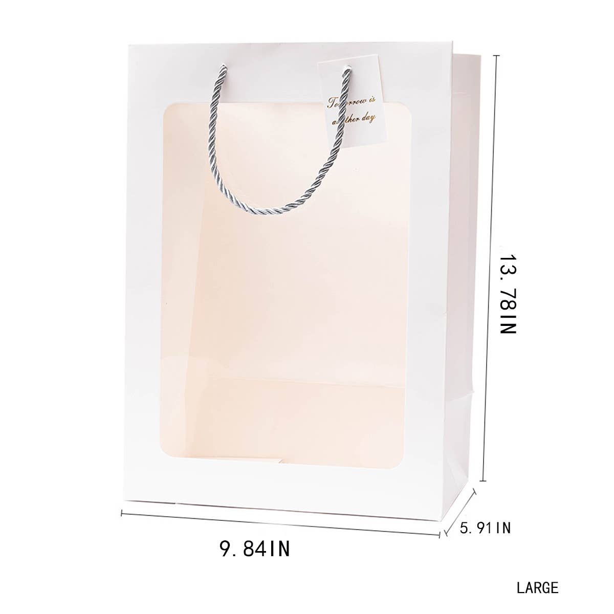 BOUQUET FLOWERS TOTE BAG SOUVENIR BAG GIFT BAG_CWMM1030