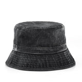 Cwah3202_Casual Denim Fashion Sun Protection Bucket Hat