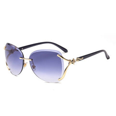 FOX HEAD RIMLESS FASHION SUNGLASSES FOR WOMEN_CWASG1150