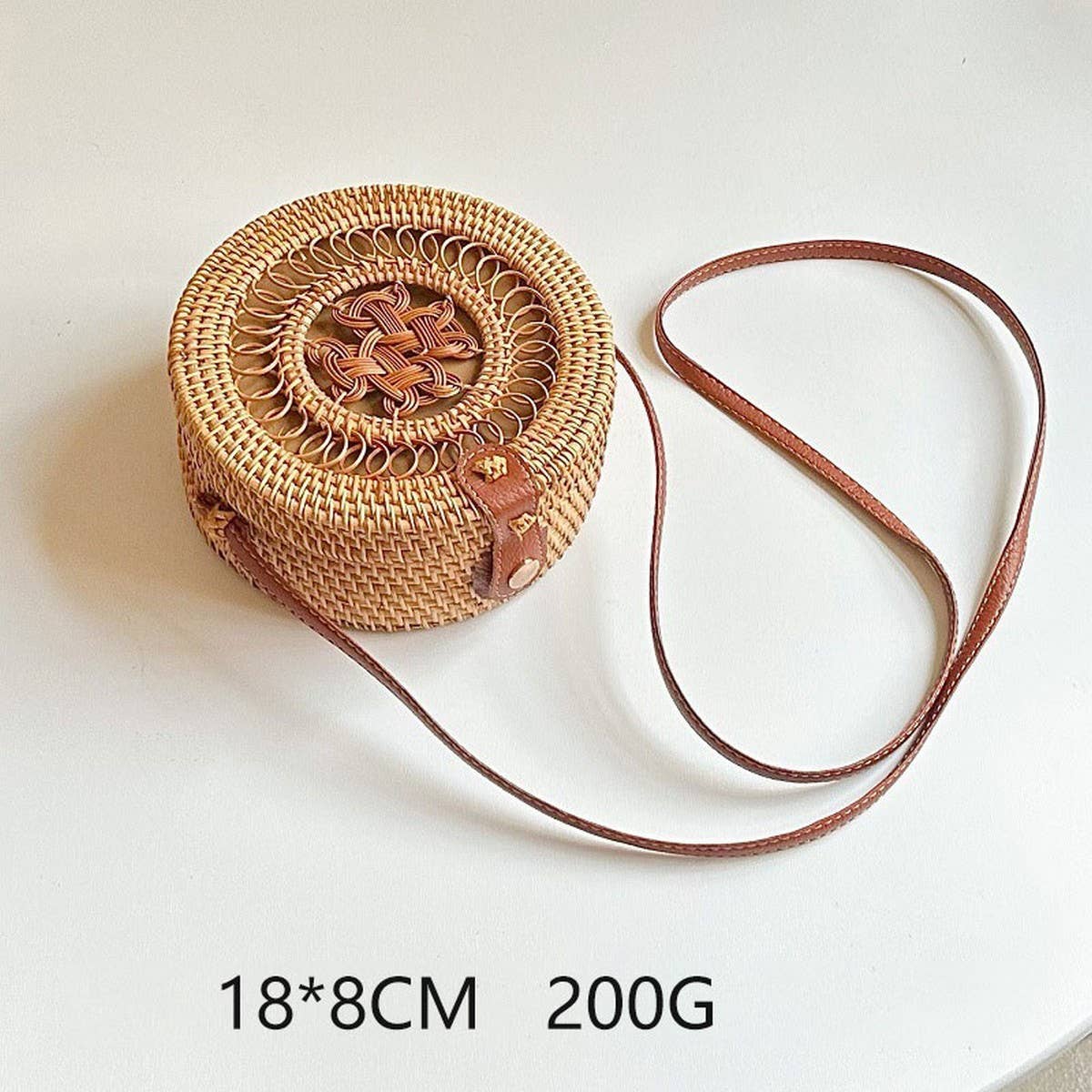 Vintage Autumn Rattan Shoulder Crossbody Bag_Cwmm4545